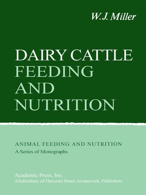 cover image of Dairy Cattle Feeding and Nutrition